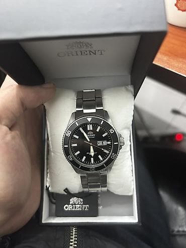 kamera saat: Orient Kvarter kolleksiyasından kişi qol saatı – model RA-AA0008B19B — 3