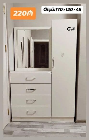 taxta komod: Yeni, Güzgülü, Azərbaycan — 6