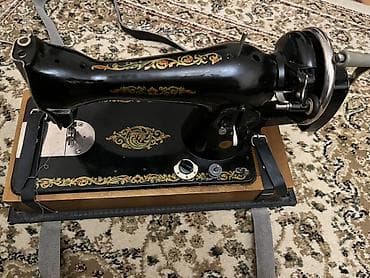 ev temizdiyi: Mexaniki tikiş maşını – əl çarxı ilə - Klassik, dözümlü metal — 3