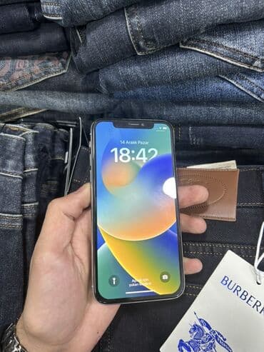 iphone 7 64gb plus: IPhone X, 64 GB, Gümüşü, Face ID — 1
