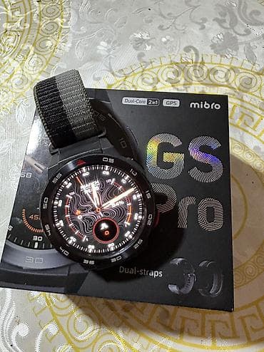 Smart saat, Mibro, Sensor ekran, rəng - Qara — 2