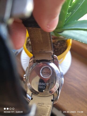 omega qol saatı: İşlənmiş, Qol saatı, Tissot, rəng - Qara — 3