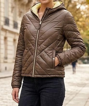 xizek geyimi: Yungül Berhska kurtkası. Demisezon. Əla keyfiyyət. Çox yaxsı — 1