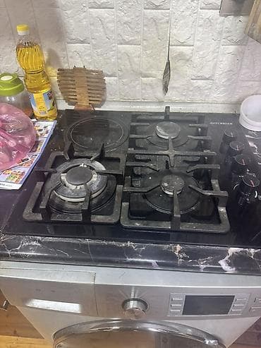 Qaz sobası Quraşdırılan, 4 gözlü