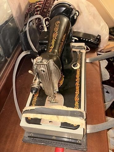 corek bisirme aparati: Elektrik tikiş maşını – klassik dizayn, mexaniki-metal konstruksiya — 3