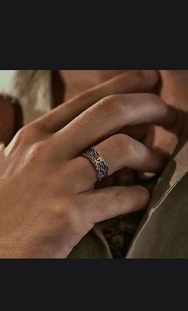 Günəş formalı, barmaq ölçüsünə uyğun tənzimlənə bilən qadın üzüyü — 2