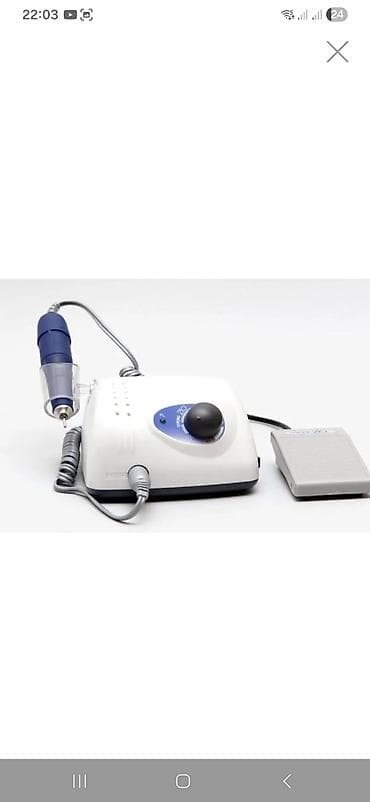 Professional manikür/pedikür üçün frez aparatı 40 K - Ergonomik