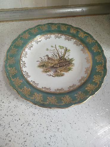 thermex kombi: Boşqablar, rəng - Qızılı, Farfor — 4