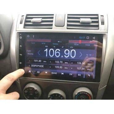 toy çantasi: Toyota carolla 2007-2013 android monitor 🚙🚒 ünvana və bölgələrə — 1