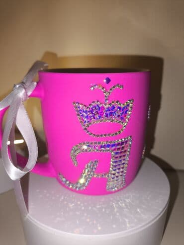 hərflərin bəzəkli yazılışı: Fincanlar, Keramika, 1 əd — 4