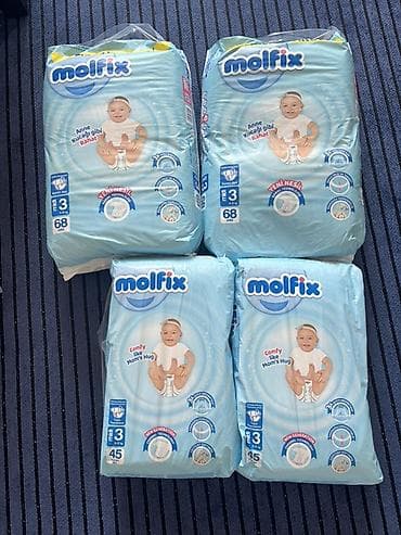 huggies elite soft 3: Hamsi 40 azn ya da Molfix 3 nomre 68 adet 15 azn 68 adet 15 azn 45 — 1