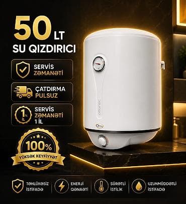 qizdirci: Ariston 50 l, Yeni, Kredit yoxdur, Pulsuz çatdırılma, Rayonlara çatdırılma — 1