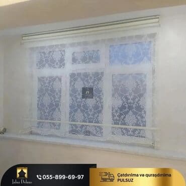 ucuz tüller: Jalüz pərdə ucuz sok qiymətlər bizdə 2 ya 3 günərzində hazırlama — 10