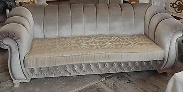 Divan, İşlənmiş, Açılmayan, Bazasız, Vеlur parça, Ödənişli çatdırılma — 1