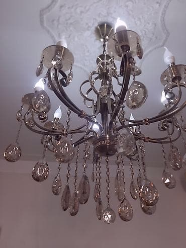 sam: Çılçıraq, 8 lampa, Metal — 1