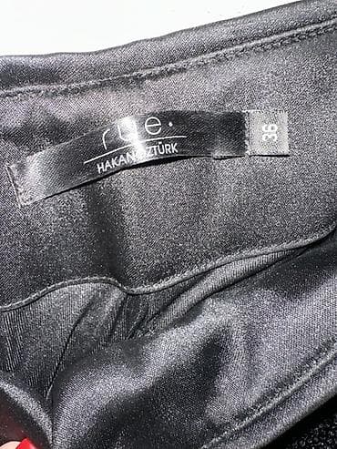 dirsekde olan qara lekeler: Şalvar, rəng - Qara — 3