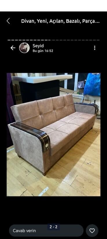 Divan, Yeni, Açılan, Bazalı, Parça, Şəhərdaxili pulsuz çatdırılma — 4