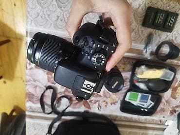 6d mark 2: Canon EOS 750D fotoaparat dəsti Komplekt: - Canon EOS korpusu (strap — 7