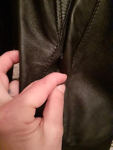 kisi deri kurtkalar: Gencede satilir Quzu derisinen natural koja kurtka Moskvadan Снежная — 9