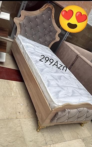 tek kravat ucuz: Yeni, Təknəfərlik çarpayı, Bazasız, Matras ilə, Siyirməsiz — 1