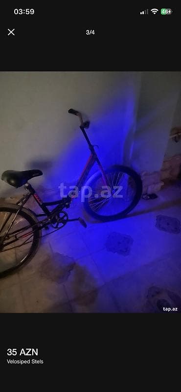 İşlənmiş Şəhər velosipedi Stels, 26", sürətlərin sayı: 1, Ödənişli çatdırılma, Ünvandan götürmə — 3