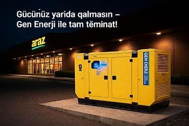 dəmir su ceni: Gen Enerji və Full Power səssiz dizel generatorları Təsvir: - Ticarət — 1