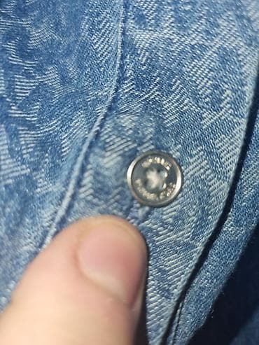 şort: Michael Kors original 3 4xl uygun cins rubaska ela vezyetdedi — 5