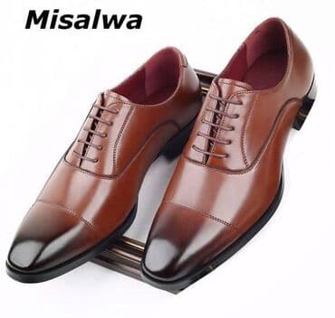 Ayaqqabı ✅Xalis dəridən sukeçirməz premium kişi ayaqqabıları. 💠Rəng