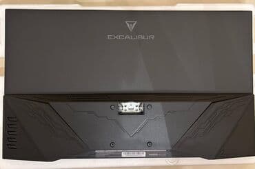 manitor maşın: Excalibur brendindən bu qara monitor 200 Hz təzələnmə tezliyi və 1 ms — 6