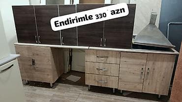 mebel metbex: Metbex mebeli olcu 2.70 sm uzerinde qaz moyka asperator verilir qiymet — 1