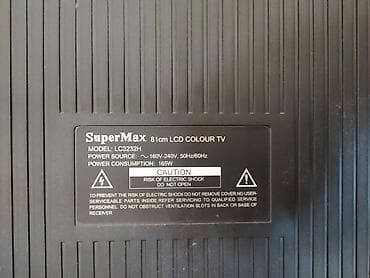 samsunq a 23: SuperMax LC3232H – 81 sm LCD rəngli televizor Xüsusiyyətlər: - Ekran — 2