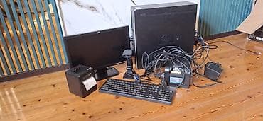 POS (satış nöqtəsi) komplekti – kassa üçün tam sistem Tərkib: - HP