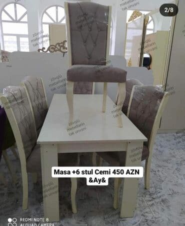 офисная мебель в баку: Прямоугольный стол, Для гостиной, C гарантией — 2