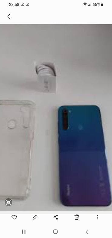 baku electronics redmi note 8: Redmi Note 8, 64 GB, rəng - Göy, Sensor, Barmaq izi, İki sim kartlı — 2