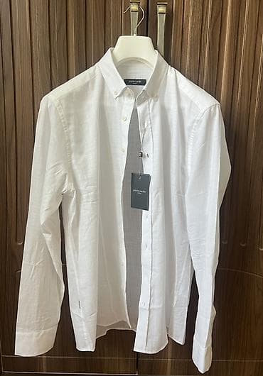 Мужская рубашка, Pierre Cardin, L, цвет - Белый — 1
