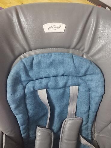 стуля: Zeknun uşaq yemək stulu - Rahat və yumşaq oturacaq: süni dəri — 1