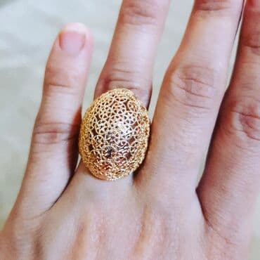 merkezi univermaq qizil: Toy, Üzük, Sarı qızıl, 585 Əyar, Qaşsız — 5