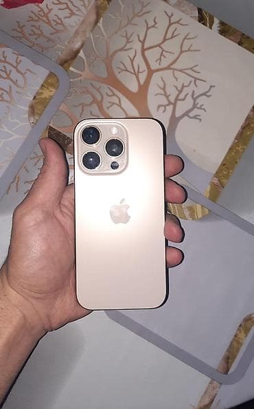 iphone 10000 pro: IPhone 16 Pro, 256 GB, Qızılı, Face ID — 1