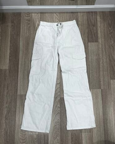 Şalvar, Trendyolmilla, S, rəng - Ağ — 1