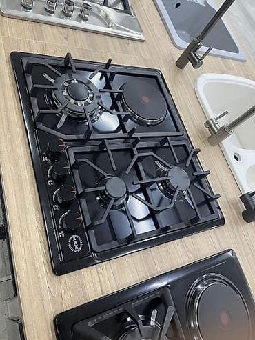 stolustu qaz sobasi: Qarışıq sobası Quraşdırılan, 4 gözlü — 4