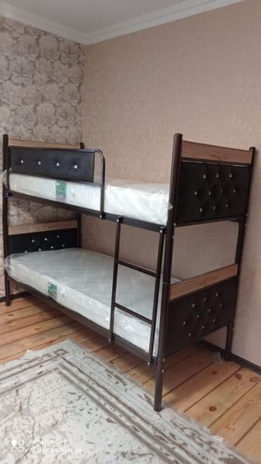 двуспальная кровать с подъемным механизмом: Для девочки и мальчика, Новый, Кровать, Без матраса, Без выдвижных ящиков — 11