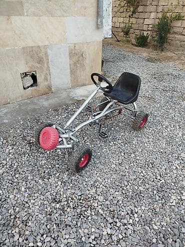 Uşaq üçün pedallı gokart - Mexaniki/pedallı idarəetmə: zəncir — 2