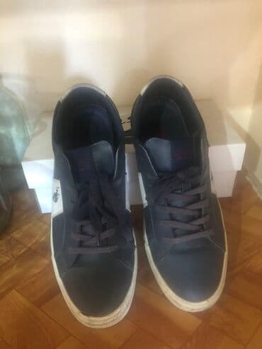 qaqa stili: Kişi idman ayaqqabısı – USPA (U.S. Polo Assn.) stilində - Rəng: tünd — 2