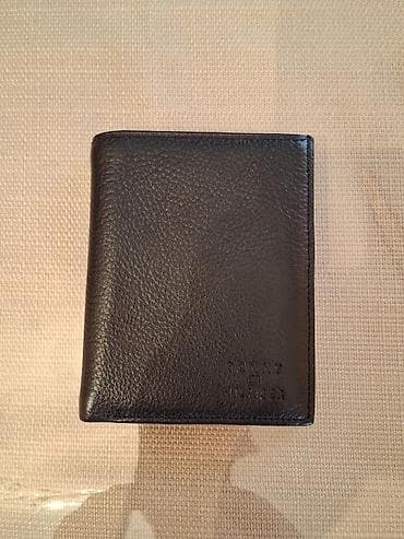 tommy hilfiger novcanik: Pulqabı, Təbii dəri, Yeni — 1