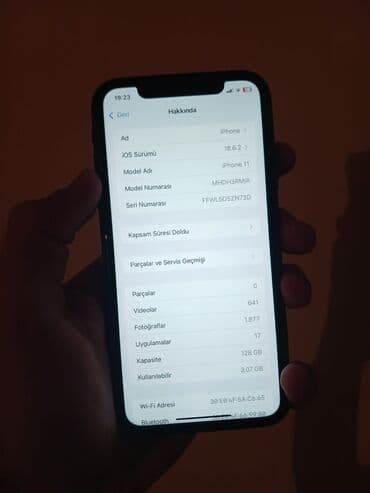 iphone 11 qiymeti 2 ci el: IPhone 11, 128 GB, Qara, Face ID — 5