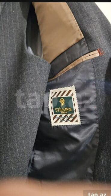 qaqa geyimi: Kişi kostyum dəsti – Stilmen - Brend: Stilmen - Dəst: 3 parça – — 5