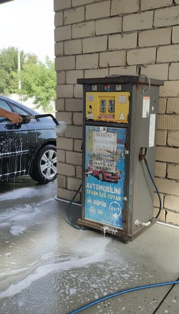 işlənmiş saatlar: Avtomatik avtoyuma aparatı – 50 qəpiklik sistem Tam işlək — 3