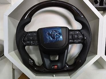 Toyota GR üslublu çoxfunksiyalı sükan - Material: perforasiyalı dəri