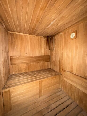 Sauna Xazır sauna 2.10 meter x 1.8 meter Otaq + soba Fin soba — 1