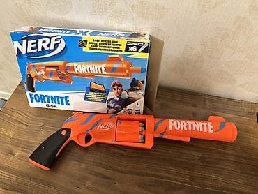 su tapanca: Demək olar təzədi! Nerf Fortnite 6-SH oyuncağı - Rəsmi Nerf x — 1